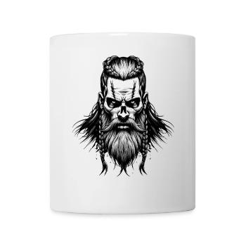 Norse Mythology Viking Warrior Valhalla - Mug - white - Front