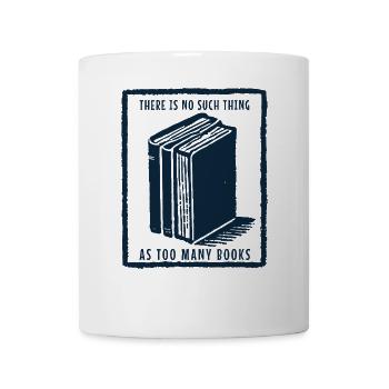 Retro book statement for book fan - Mug - white - Front