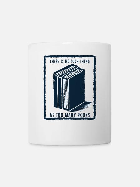 Retro buch statement für buchfan - Tasse - Weiß
