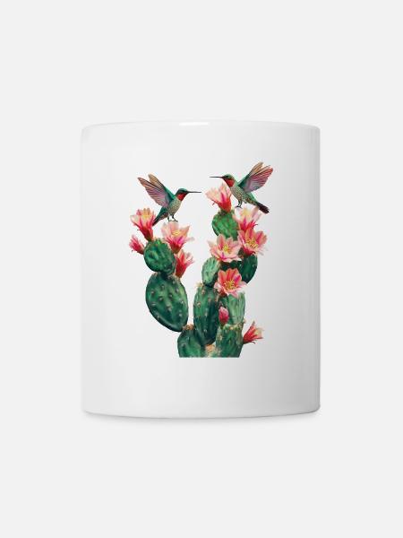 Kaktus - Tasse - Weiß