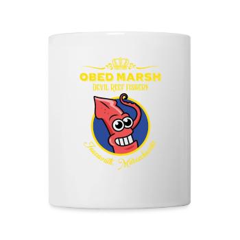 OBED MARSH fishery - innsmouth squid - Mug - white - Front