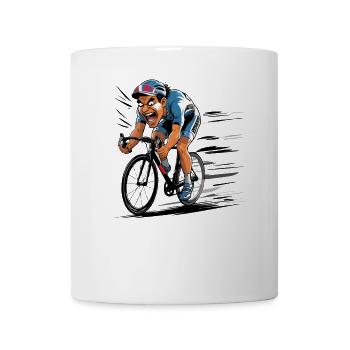 Road Cyclist Road Bike Bike Bike Cyclist - Mug - white - Front