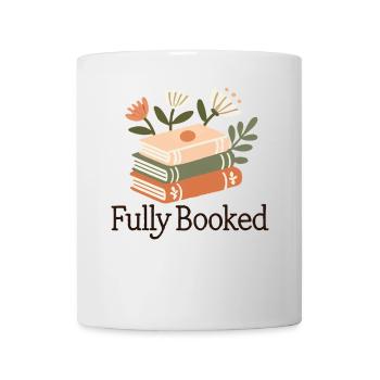 Bookworm Funny Saying Floral Cottagecore - Mug - white - Front