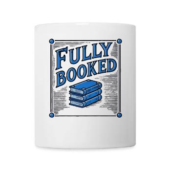 Retro Book Design for Book Quote and Book Lover - Mug - white - Front