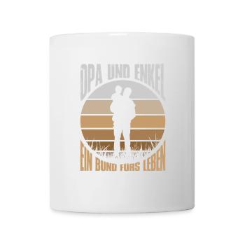 Bester Opa Und Enkel Partnerlook Outfit - Tasse - Weiß - Vorne