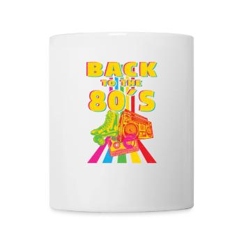 1 Retour aux années 80 - Mug blanc - blanc - Devant