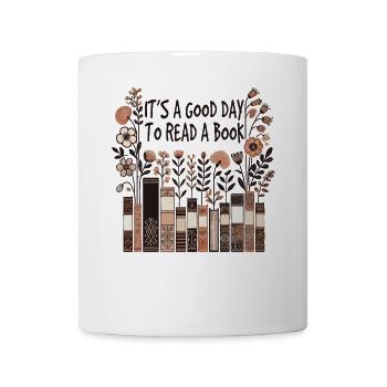 Bookworm Funny Book Saying Reading Is Therapy - Mug - white - Front