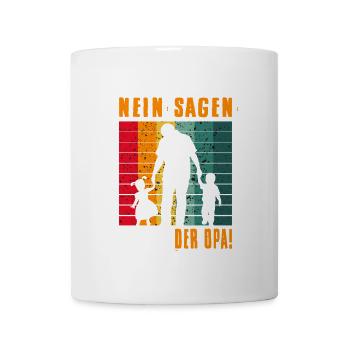 Bester Opa Der Welt Geschenk Großvater - Tasse - Weiß - Vorne