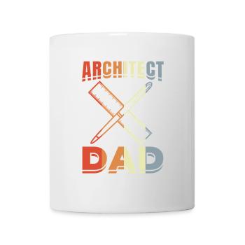 Architect Father - Mug - white - Front