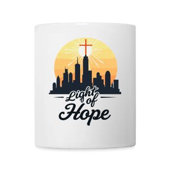 Licht der Hoffnung - Tasse - Weiß - Vorne