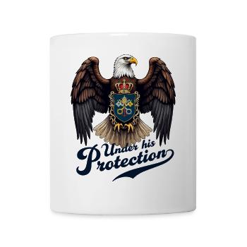 Adler der Beschützer - Tasse - Weiß - Vorne