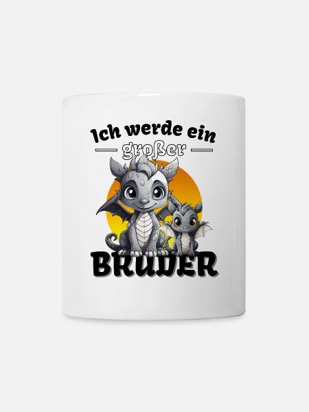 Nachwuchs Verkünden | Ich Werde Großer Bruder 2027 - Tasse - Weiß
