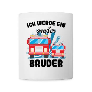 Annonce de la progéniture | Je serai un grand frère en 2027 - Mug blanc - blanc - Devant