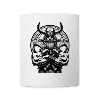 Norse Mythology Viking Warrior Valhalla - Mug - white - Front