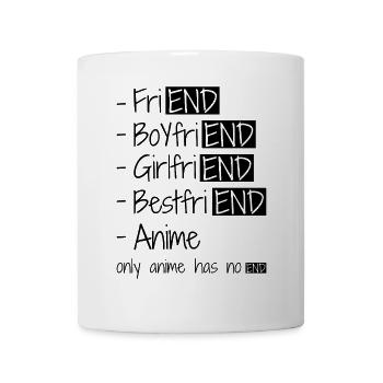Anime Design For Girls Boys Women Men, Anime Lover - Mug - white - Front