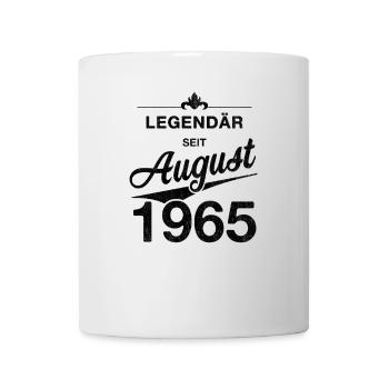 60th Birthday Legendary since August 1965 Vintage - Mug - white - Front