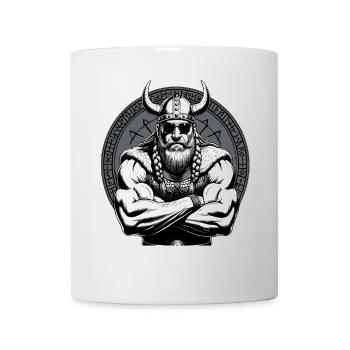 Norse Mythology Viking Warrior Valhalla - Mug - white - Front