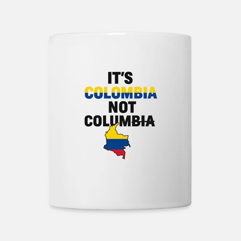 C’est la Colombie et non la Colombie - Mug blanc - blanc