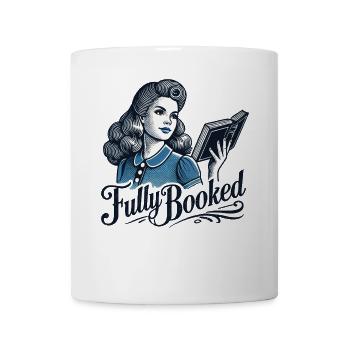 Retro Bookish Girl Book Lover Saying - Mug - white - Front