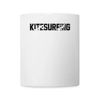 Kitesurf Kiteboarding Kitesurfeur - Mug blanc - blanc - Devant