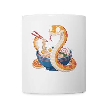 Drôle Ramen Snake Noodle Lover Kawaii Food Gifts - Mug blanc - blanc - Devant
