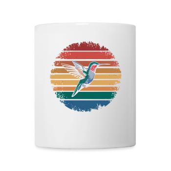 Retro Vintage Hummingbird Lover Nature Gifts - Tasse - Weiß - Vorne