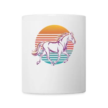 Retro Vintage Horse Animal Lover Horse Gifts - Tasse - Weiß - Vorne