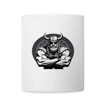 VA-THOR WIKINGER Vater Papa Viking Vatertag - Tasse - Weiß - Vorne