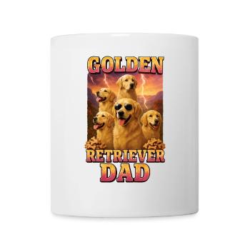 Golden Retriever - Tasse - Weiß - Vorne
