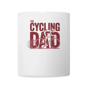 The cycling dad - Mug - white - Front