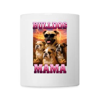 Bulldogge - Tasse - Weiß - Vorne