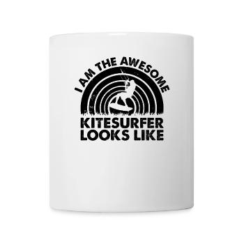 Watersports Kiteboarding - I am the awesome - Tasse - Weiß - Vorne