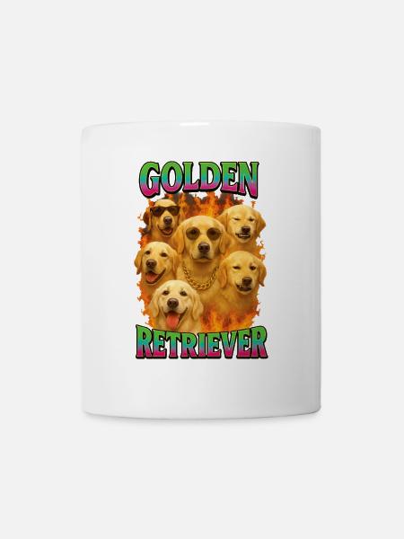 Golden Retriever - Tasse - Weiß