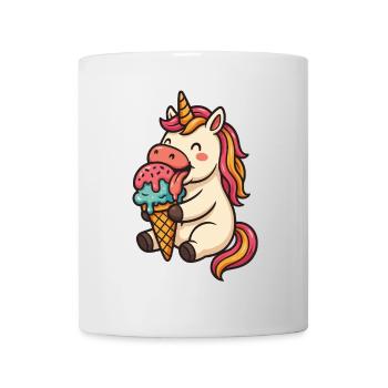 Unicorn Cream Unicorn Gift Design - Mug - white - Front