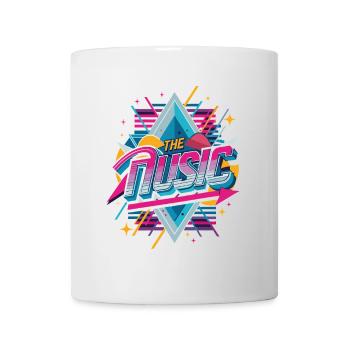 90s Music Shirt – Retro Mixtape Design - Mug - white - Front