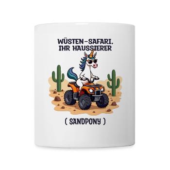 Desert Unicorn - Mug - white - Front