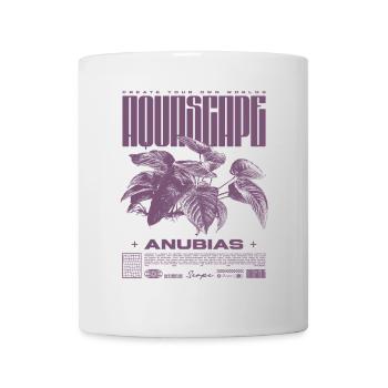 Aquascaping Anubias Aquatic Plant Fish Keeper - Mug - white - Front