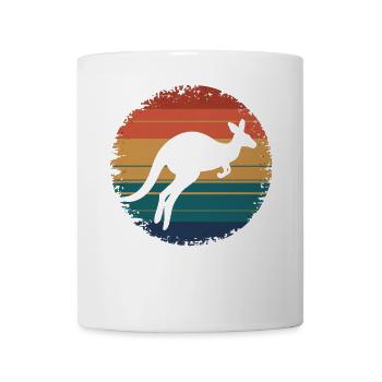 Retro Vintage Kangaroo Animal Lover Wildlife - Mug - white - Front