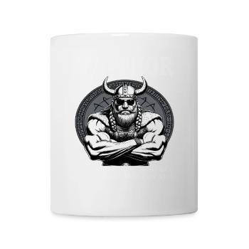 VA-THOR WIKINGER Vater Papa Viking Vatertag - Tasse - Weiß - Vorne