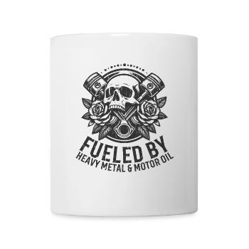 Musique drôle Heavy Metal Citation de voiture - Mug blanc - blanc - Devant