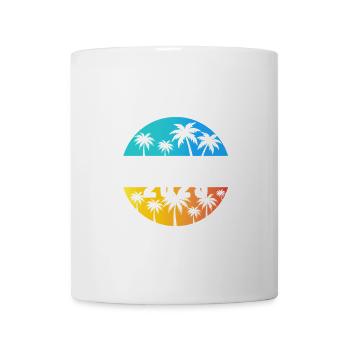 Retired 2025 Palm Sunset Design - Mug - white - Front