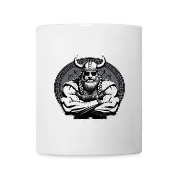VA-THOR WIKINGER Vater Papa Viking Vatertag - Tasse - Weiß - Vorne