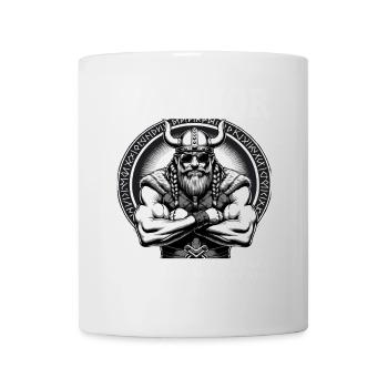 VA-THOR WIKINGER Vater Papa Viking Vatertag - Tasse - Weiß - Vorne