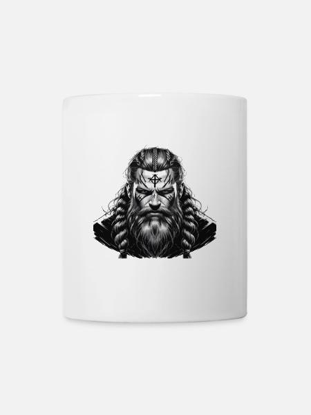 VA-THOR WIKINGER Vater Papa Viking Vatertag - Tasse - Weiß