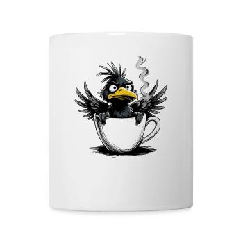 Bird don't want coffee before you ask no - Mug - white - Front