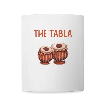 Let the party start. The Tabla Player - Mug - white - Front