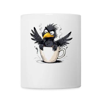 Bird don't want coffee before you ask no - Mug - white - Front