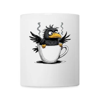 Bird don't want coffee before you ask no - Mug - white - Front