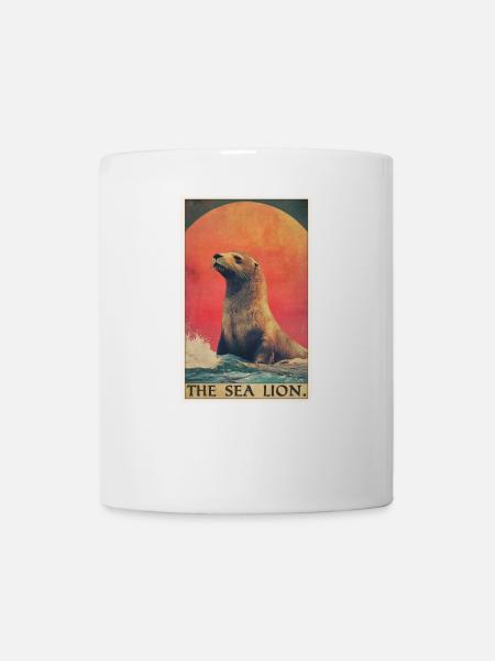 Seelöwen Seelöwe - Tasse - Weiß