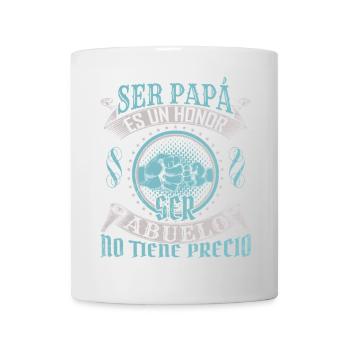 Honouring Fathers Custom T-Shirt Design - Mug - white - Front